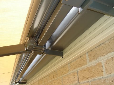 folding arm fascia brackets awning awnings facia motorised shade outdoor installed roll